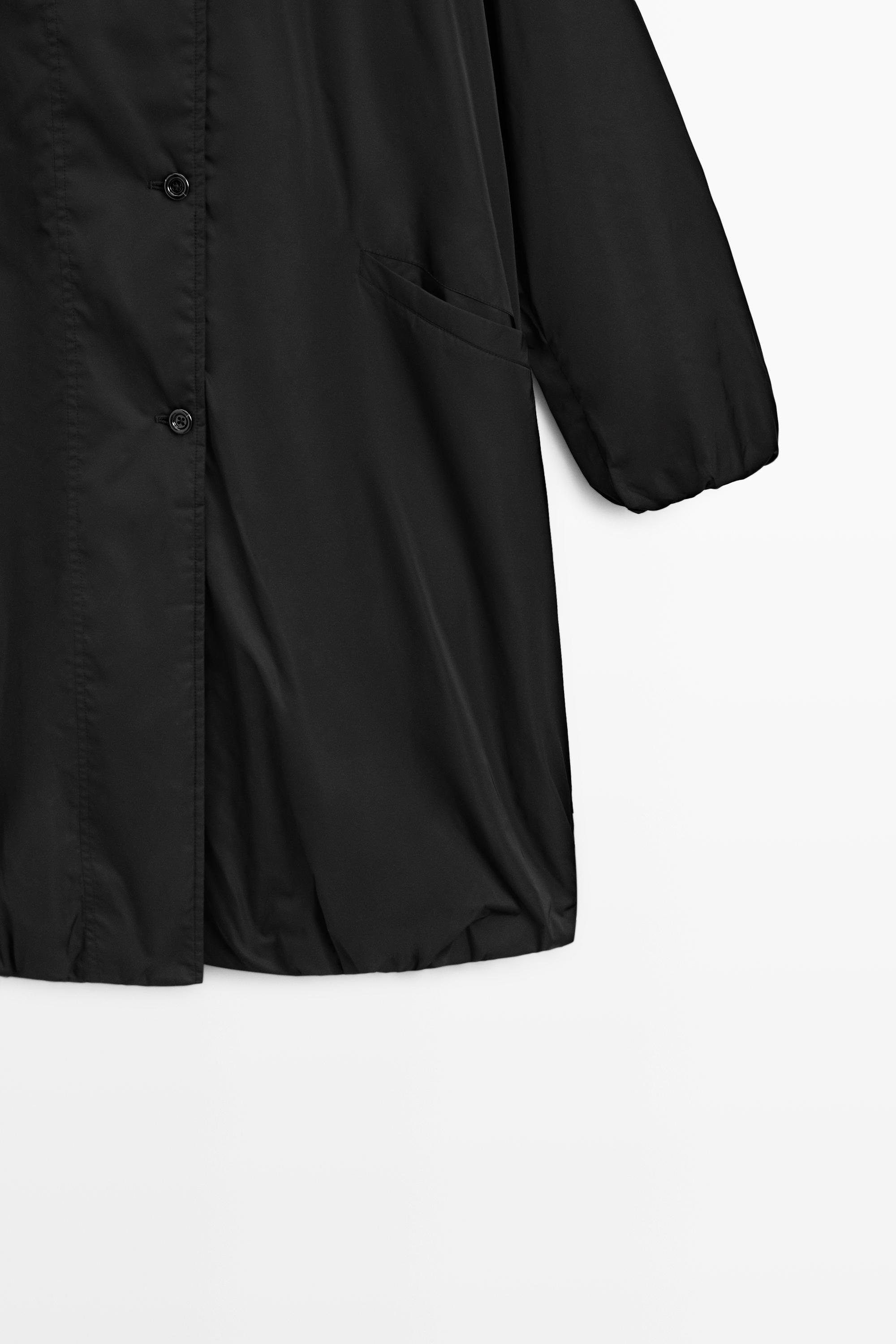 High neck puffer jacket